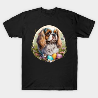 King Spaniel happy easter day T-Shirt